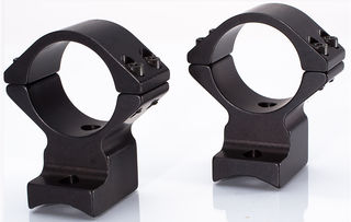 Talley 30mm Scope Rings features a medium height and Weatherby Mark V Non-Magnum (6 Lug) fit